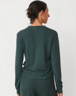 MONROW Supersoft Crew Neck Sweatshirt SEAMOSS Shop